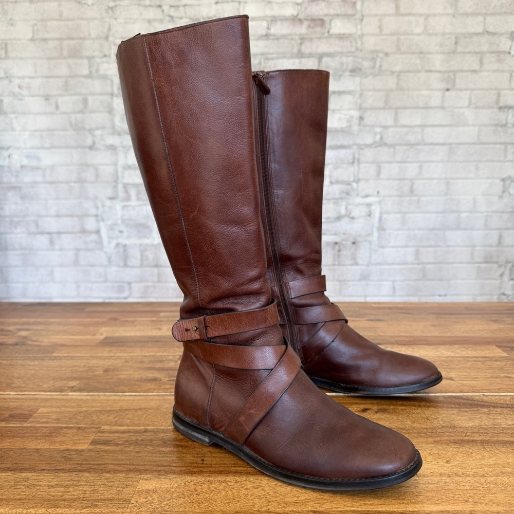 Cole Hann Petra Belt Riding Boot